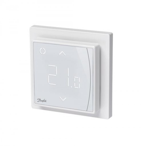 Комнатный термостат Danfoss ECtemp™ Smart с Wi-Fi подключением, полярный белый, Данфосс